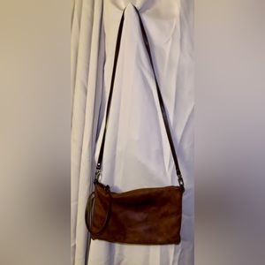 Rough & Tumble cross-body leather bag